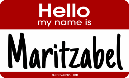 Hello my name is Maritzabel png download