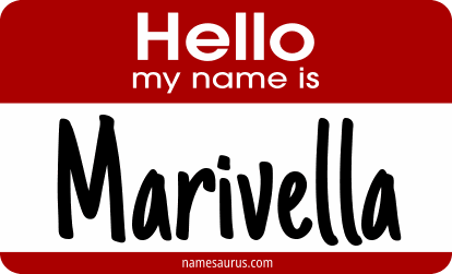 Hello my name is Marivella png download
