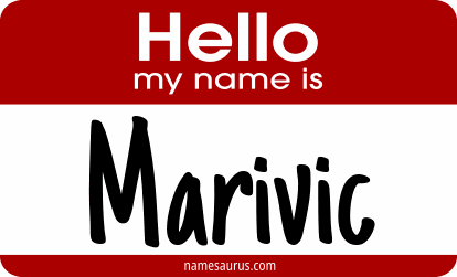 Hello my name is Marivic png download
