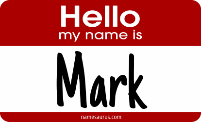 Hello my name is Mark png download