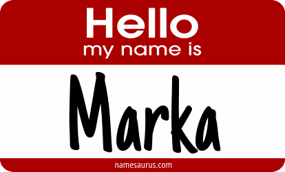 Hello my name is Marka png download