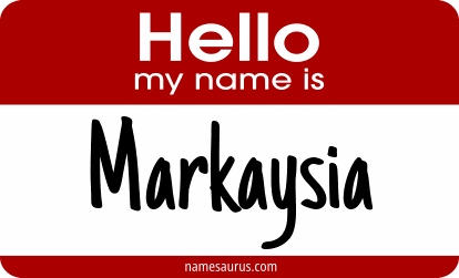 Hello my name is Markaysia png download