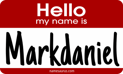 Hello my name is Markdaniel png download
