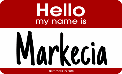 Hello my name is Markecia png download