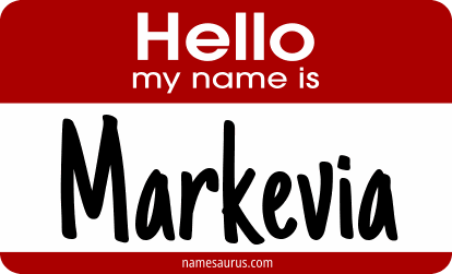 Hello my name is Markevia png download