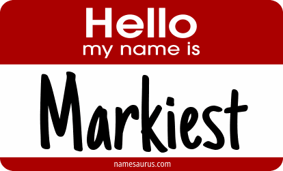 Hello my name is Markiest png download