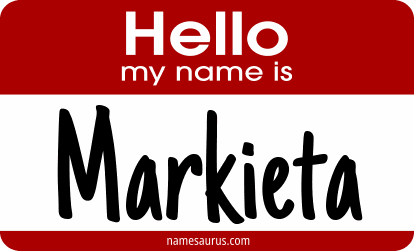 Hello my name is Markieta png download