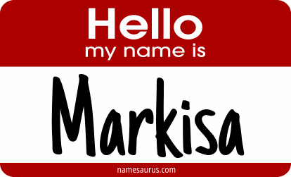 Hello my name is Markisa png download