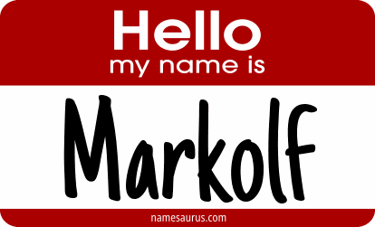 Hello my name is Markolf png download
