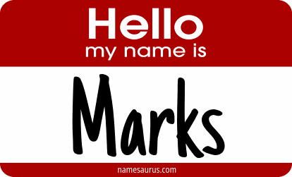 Hello my name is Marks png download