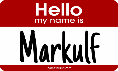 Hello my name is Markulf png download