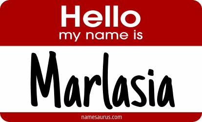 Hello my name is Marlasia png download