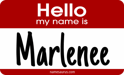 Hello my name is Marlenee png download