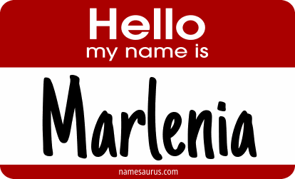 Hello my name is Marlenia png download