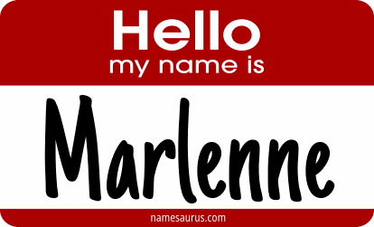 Hello my name is Marlenne png download
