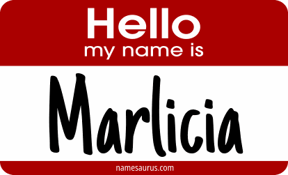 Hello my name is Marlicia png download