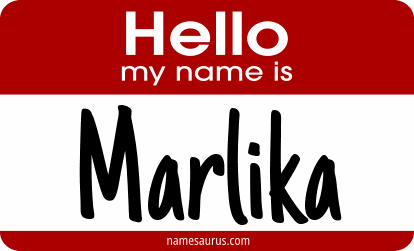 Hello my name is Marlika png download