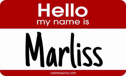 Hello my name is Marliss png download
