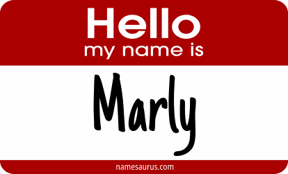 Hello my name is Marly png download
