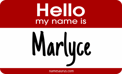 Hello my name is Marlyce png download