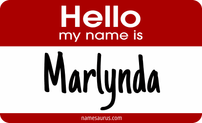 Hello my name is Marlynda png download