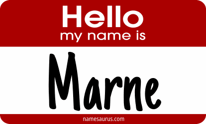 Hello my name is Marne png download