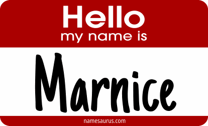 Hello my name is Marnice png download