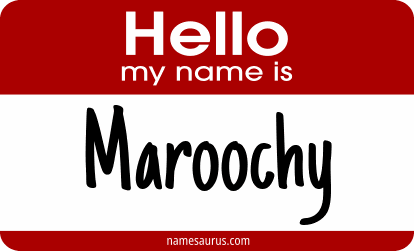 Hello my name is Maroochy png download