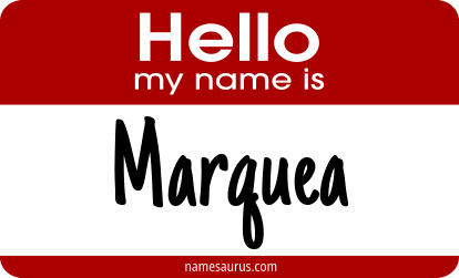 Hello my name is Marquea png download