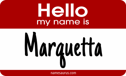 Hello my name is Marquetta png download