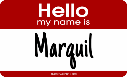 Hello my name is Marquil png download