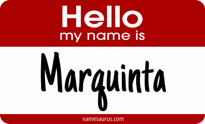 Hello my name is Marquinta png download