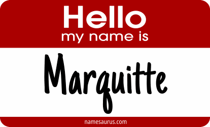 Hello my name is Marquitte png download