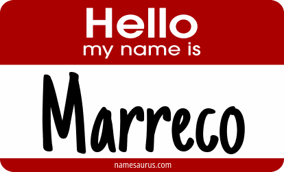 Hello my name is Marreco png download