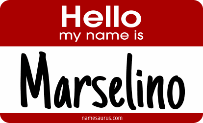 Hello my name is Marselino png download