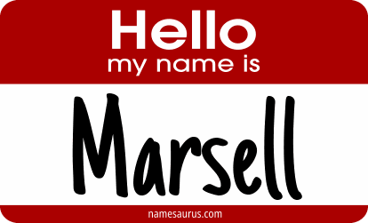 Hello my name is Marsell png download