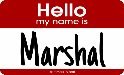 Hello my name is Marshal png download