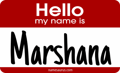 Hello my name is Marshana png download