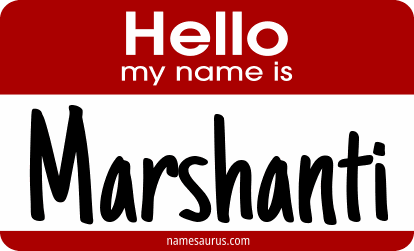 Hello my name is Marshanti png download