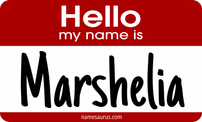 Hello my name is Marshelia png download