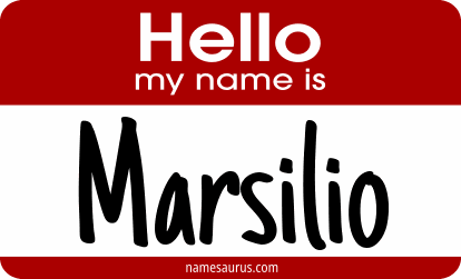 Hello my name is Marsilio png download