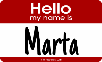 Hello my name is Marta png download