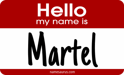 Hello my name is Martel png download
