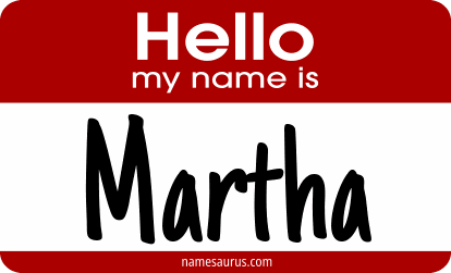 Hello my name is Martha png download