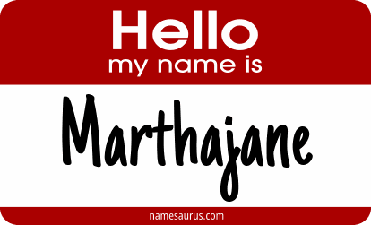 Hello my name is Marthajane png download