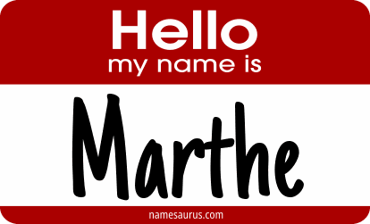 Hello my name is Marthe png download