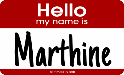Hello my name is Marthine png download