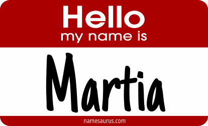 Hello my name is Martia png download