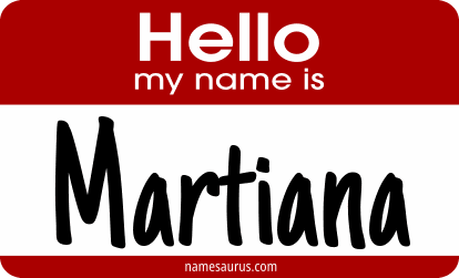 Hello my name is Martiana png download