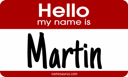 Hello my name is Martin png download
